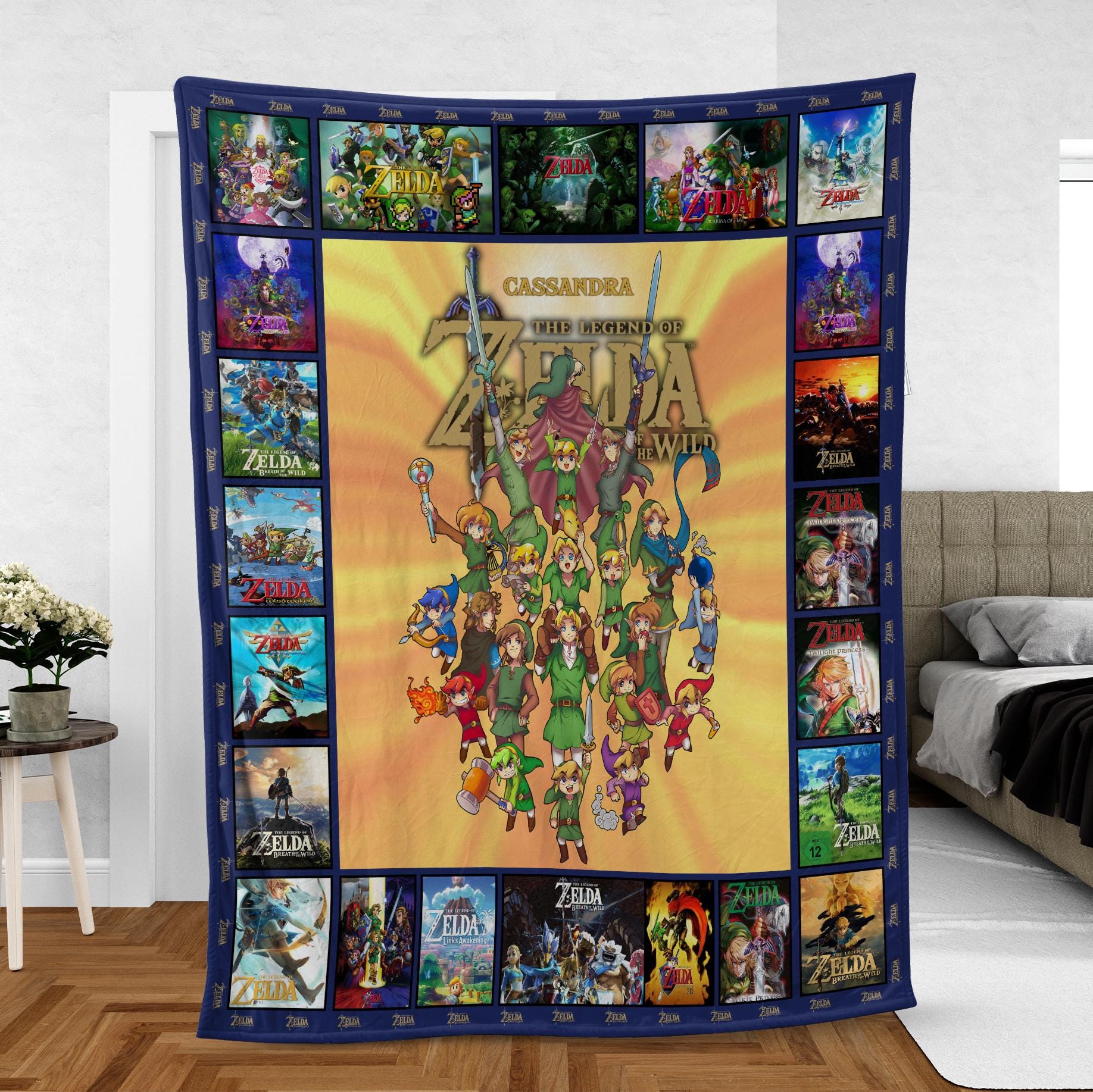 Zelda Blanket Etsy Canada