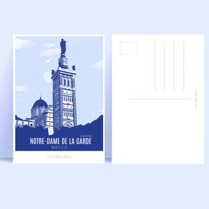 Carte postale Notre Dame de la Garde, Marseille