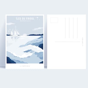 Carte postale  îles du Frioul Marseille