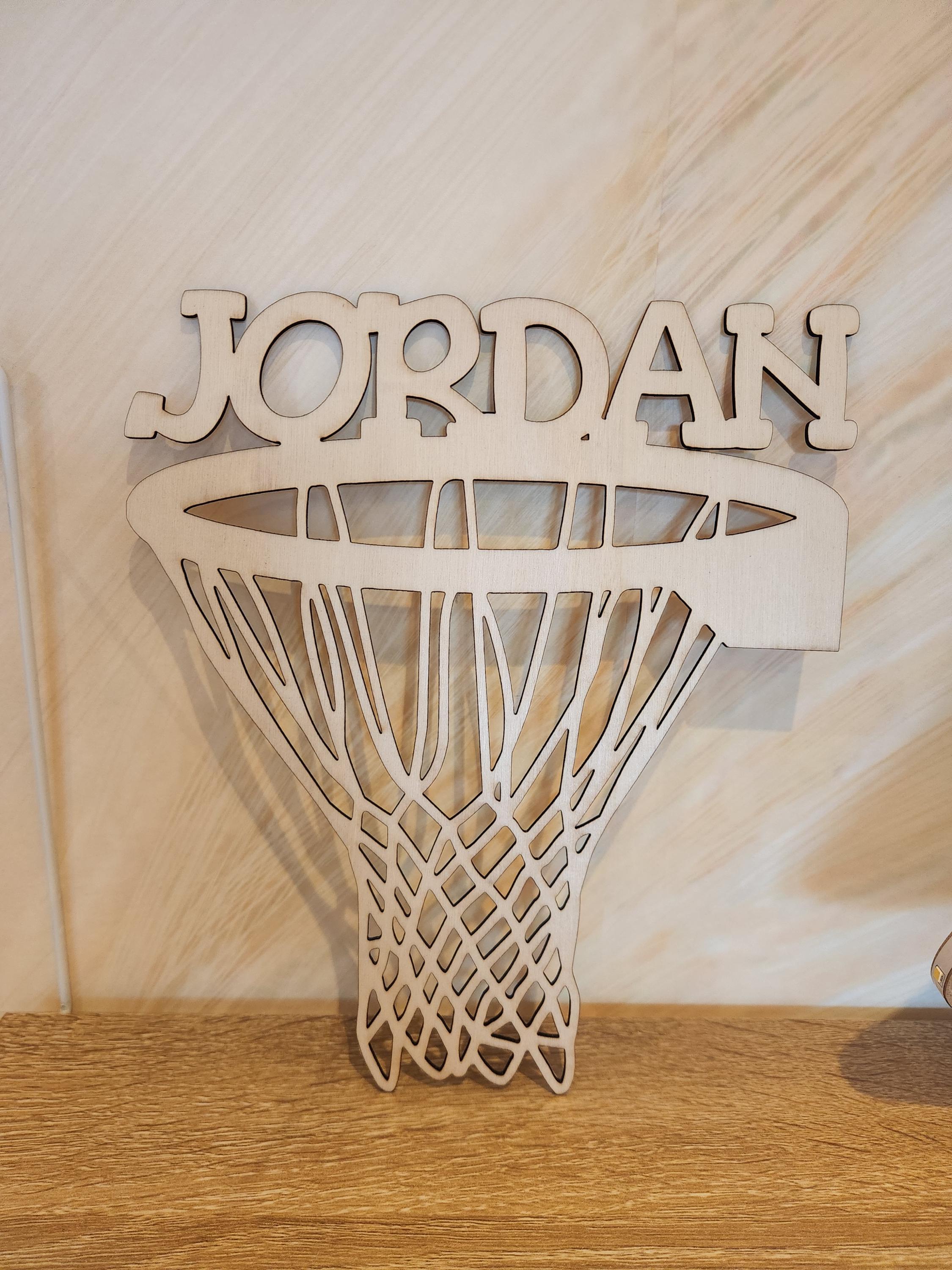 Wall decoration/door sign basketball gift