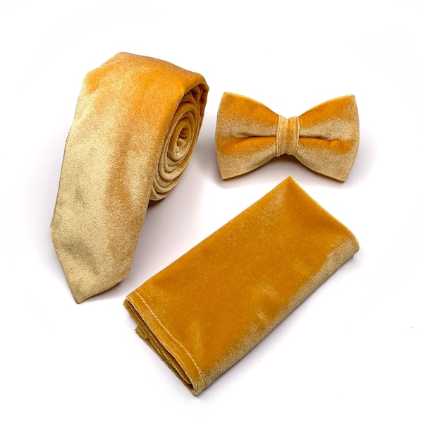 mens mustard yellow tie