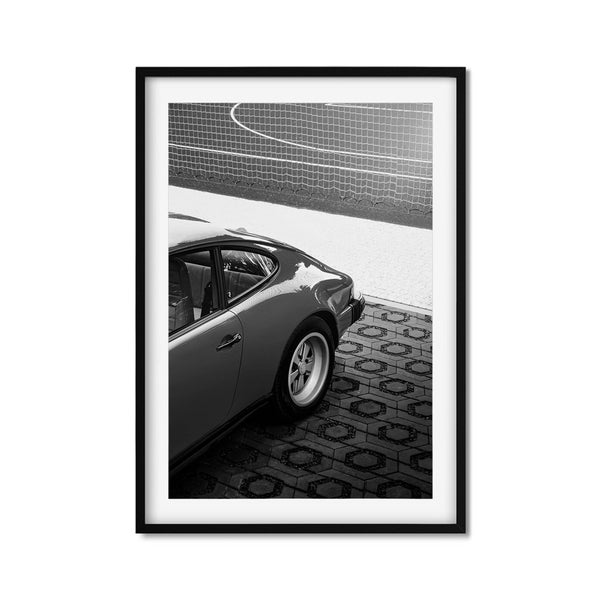 Classic Porsche 911 Black And White Photo Print, Classic Porsche Poster, Car Wall Decor, Car Photography Prints, High Quality Photo Print