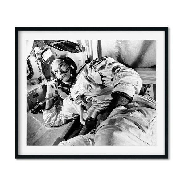 Apollo 11 Astronaut Poster, Michael Collins Iconic Poster, Historic Photo Wall Art, Moon Landing Mission Vintage Print, Photography Prints.