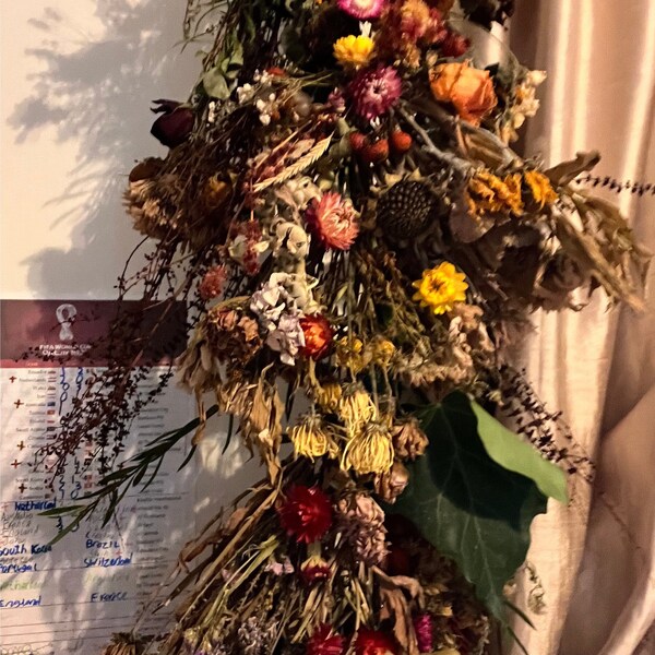 Dried Flower Garland Etsy