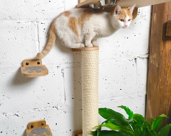 Cat tree for large cat, Cat tree, , Cat tower, Floor to ceiling cat tree, cat tree tower, Cat tree, Tall cat tree, Wall cat tree 56cm