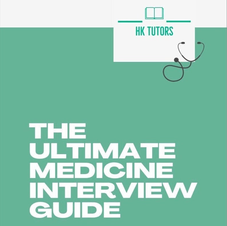 The Ultimate Medicine Interview Guide PDF Etsy