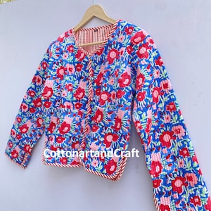 Block Print Jacket New Style Jacket Printed Short Jacket Block Print Jacket New Style Jacket Printed Short Jacket
