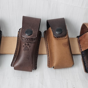 handmade leather leatherman knife sheath