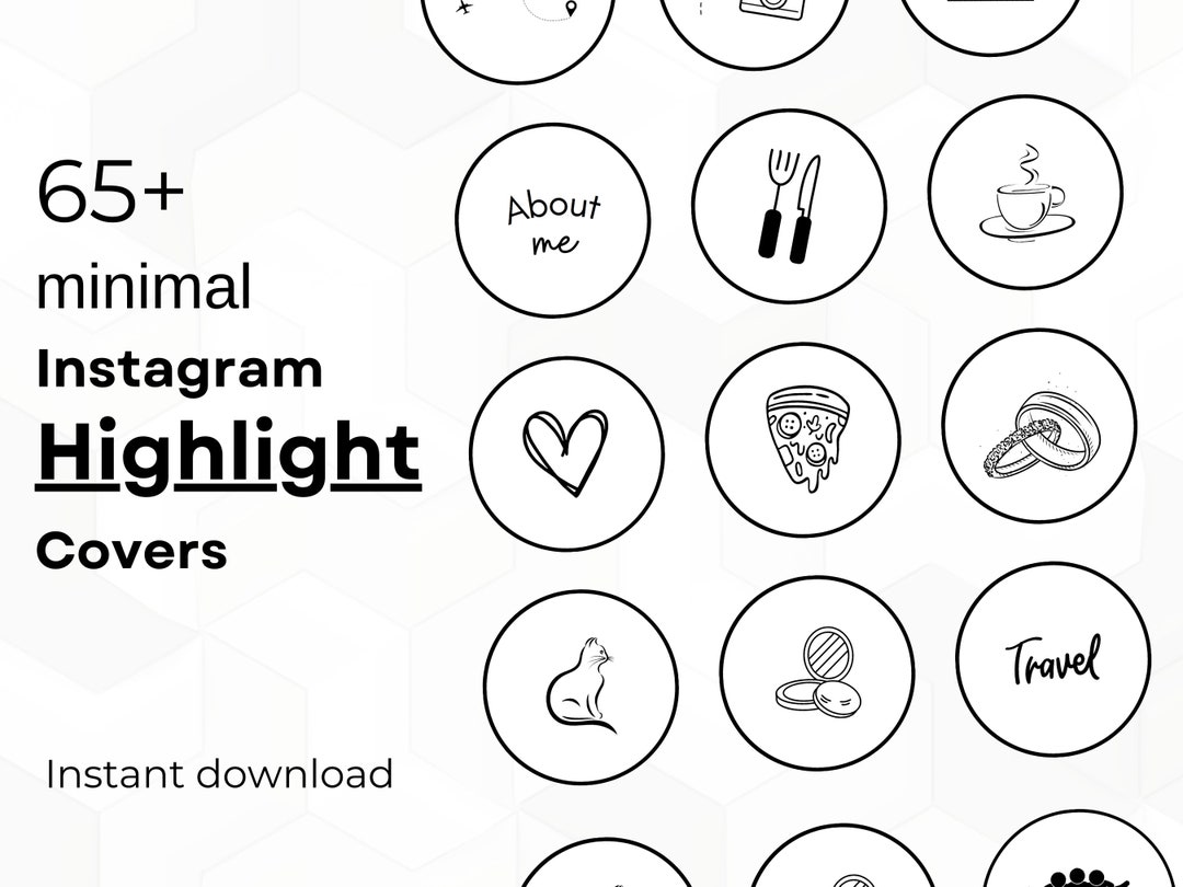 White Instagram Highlight, Highlights for Instagram, Instagram