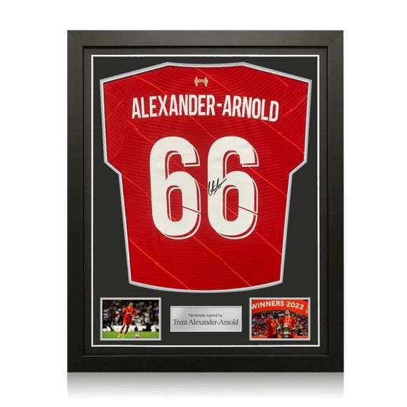 トレント・アレクサンダー＝アーノルド直筆サイン入りリバプール 2021