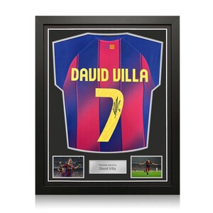 David Villa Jersey - Etsy
