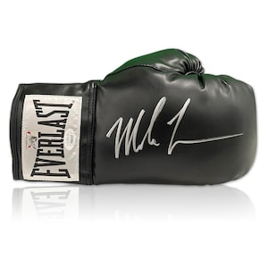 Mike Tyson Signed Black Boxing Glove