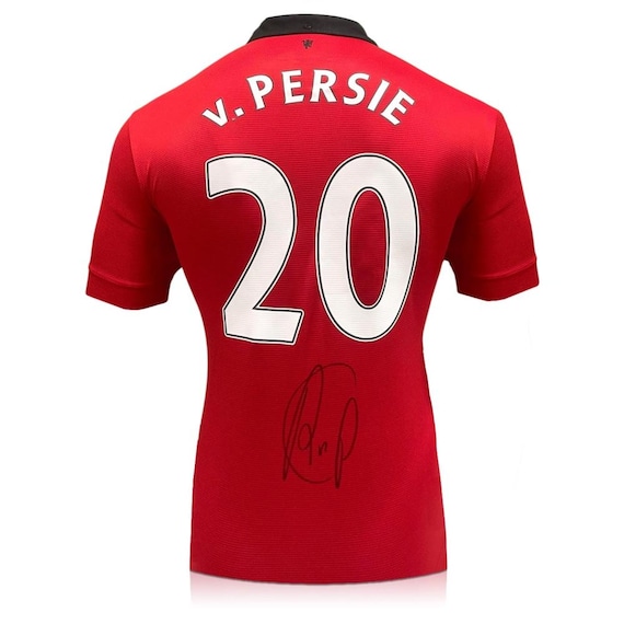 Robin Van Persie Signed Original Manchester United 2013-14