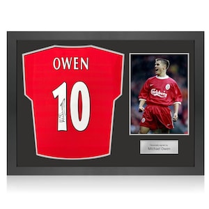 Michael Owen Jersey - Etsy