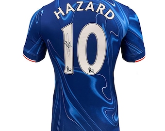 Eden Hazard SIGNED Chelsea 15/16 Home Jersey/shirt - COA - 2015