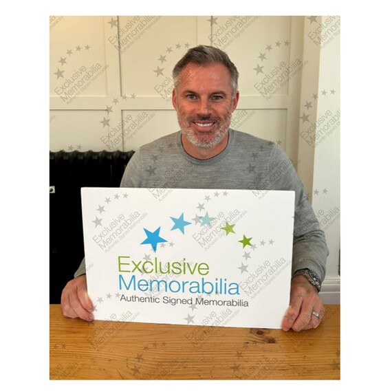 ジェイミー・キャラガーがサインしたリバプール 2021-22 サッカー