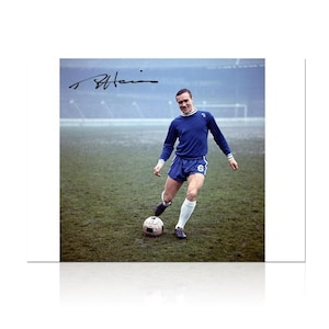 Ron Harris Signed Chelsea Photo: Training