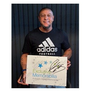 Roberto Carlos Signed Real Madrid 2024-25 Football Shirt image 5