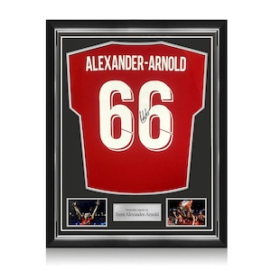 Trent Alexander-Arnold Signed Liverpool 2018-19 Football Shirt. Superior Frame