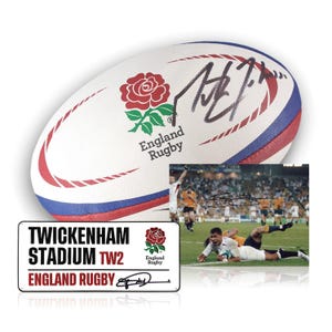 England Rugby 2003 Legends Signed Bundle