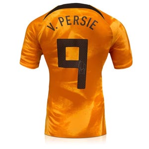 Robin Van Persie Signed Holland 2022-23 Football Shirt