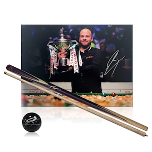 Luca Brecel Signed Snooker Bundle