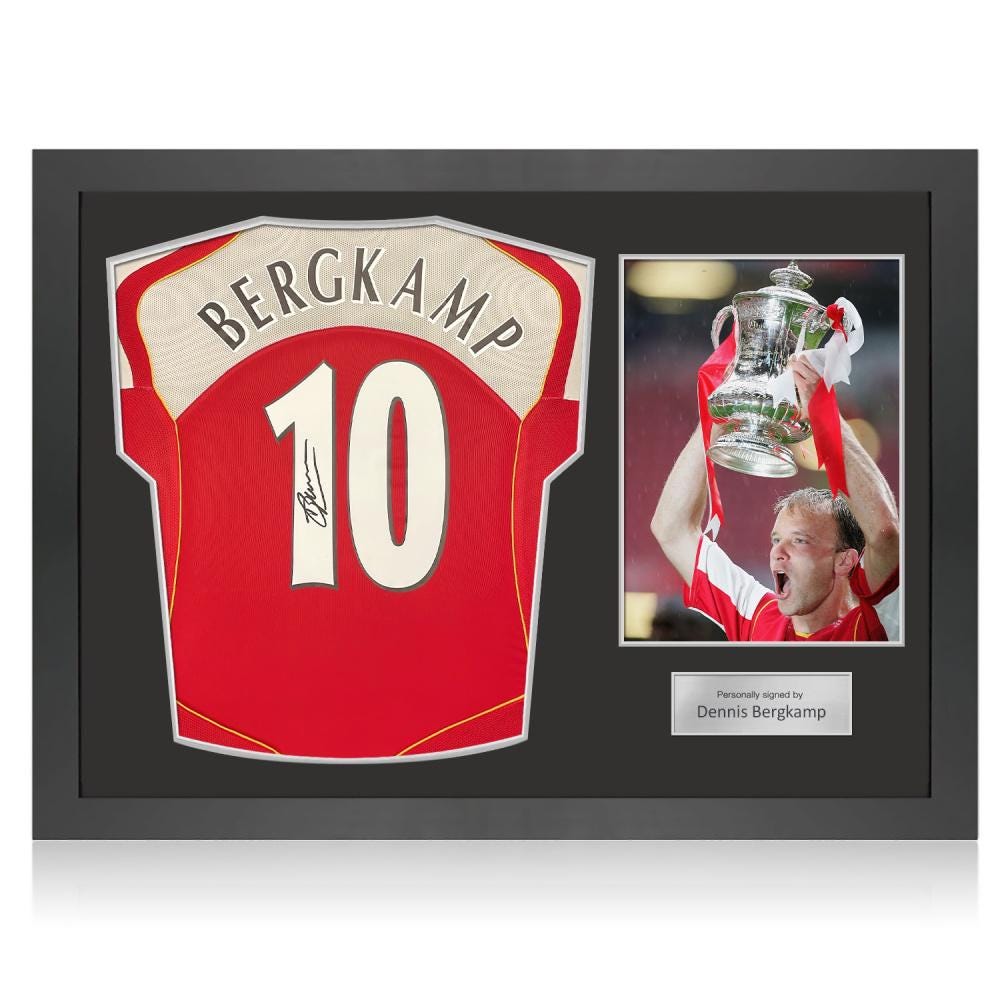 1点のみ　美品　アーセナル ベルカンプ Arsenal Bergkamp Jersey - Etsy
