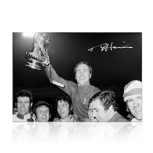 Ron Harris Signed Chelsea Photo: Victory Over Leeds