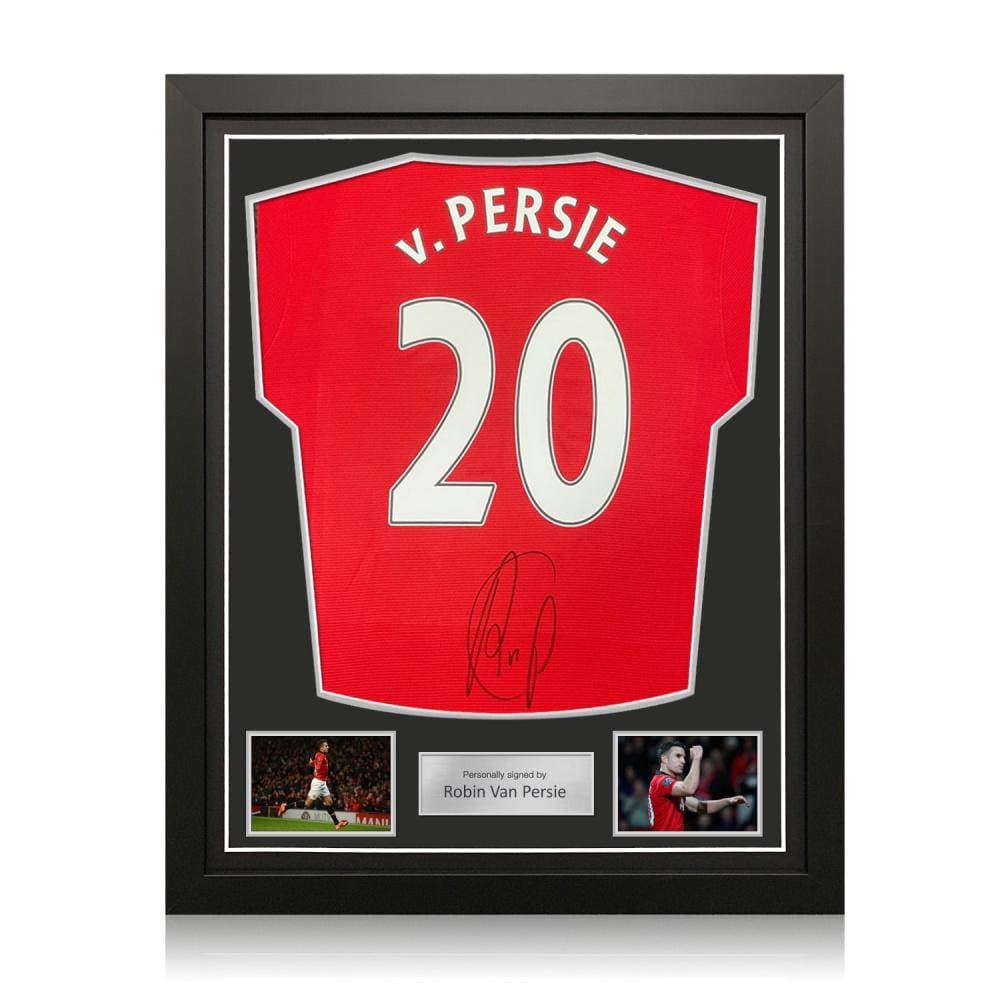 Robin Van Persie Signed Original Manchester United 2013-14