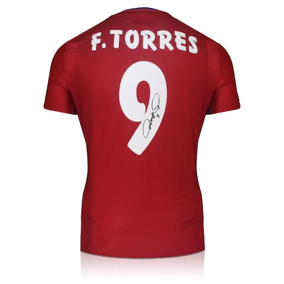 Fernando Torres Signed Atletico Madrid 2015-16 Football Shirt - Etsy