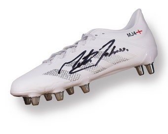 Martin Johnson Signed Rugby Boot