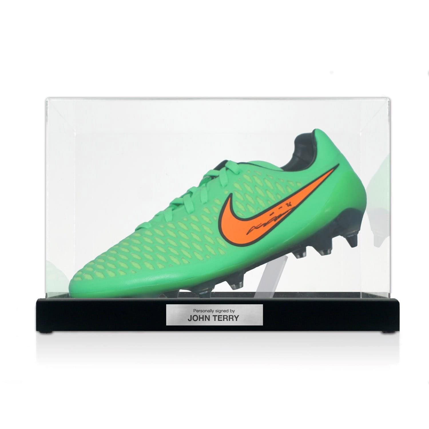チェルシー ジョン・テリー 直筆サイン入りフレームブーツ プレミアリーグ