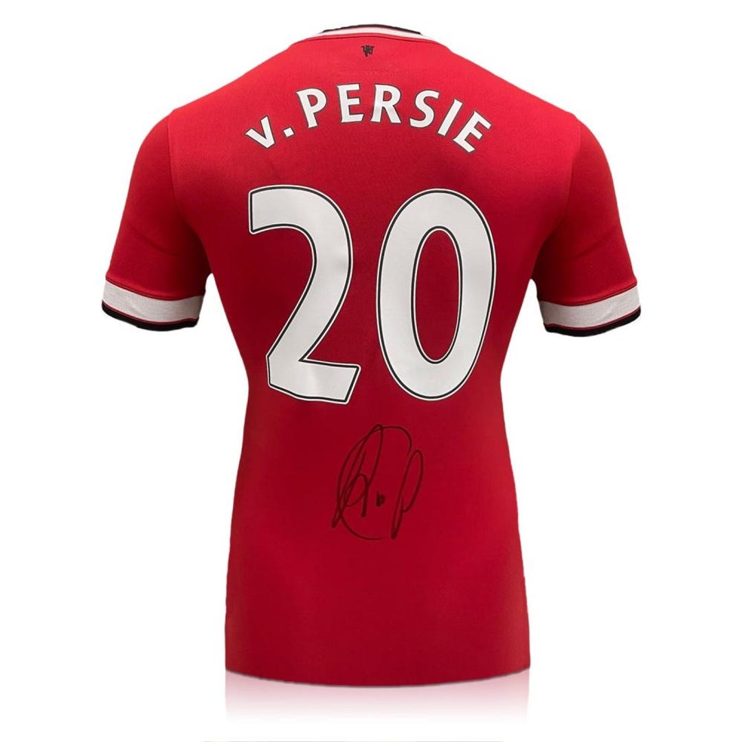 Robin Van Persie Signed Original Manchester United 2014-15
