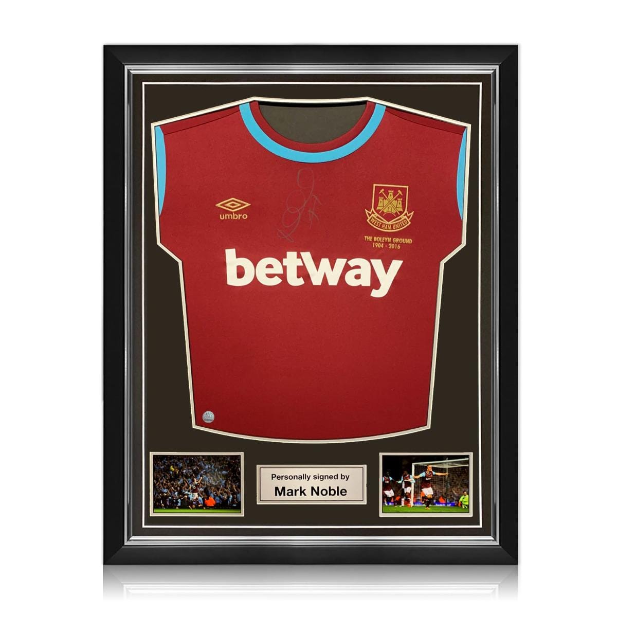 Signed Football Shirt West Ham