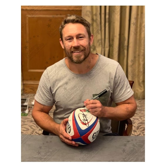 ジョニー・ウィルキンソン直筆サイン入りイングランド代表ラグビー