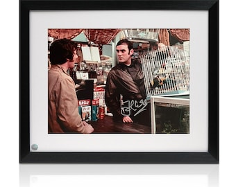 John Cleese Signed Monty Python Photo: Parrot Sketch. Framed