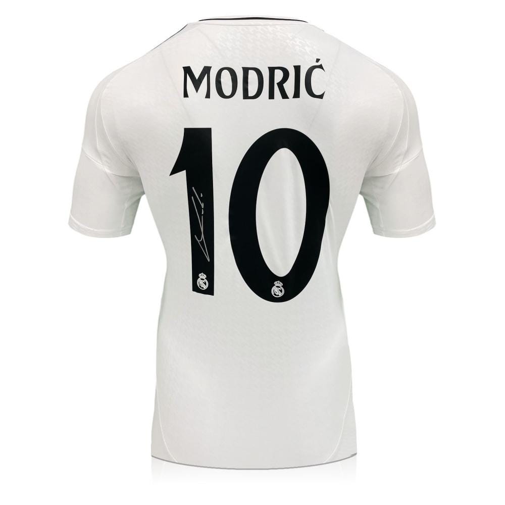 Luka Modric Signed Real Madrid 2024-25 Football Shirt