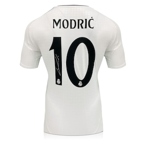 Luka Modric Signed Real Madrid 2024-25 Football Shirt