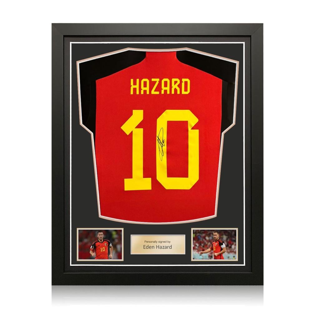Eden Hazard Signed Jersey - Etsy