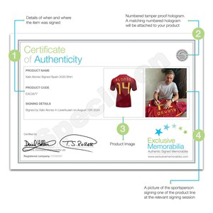 Xabi Alonso Signed Spain 2020 Football Shirt image 3