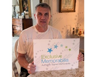 パオロ・マルディーニ直筆サイン入りイタリア代表 2022 ホームサッカー