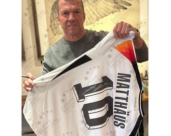 ローター・マテウス直筆サイン入りドイツ 2024 サッカー シャツ - Etsy