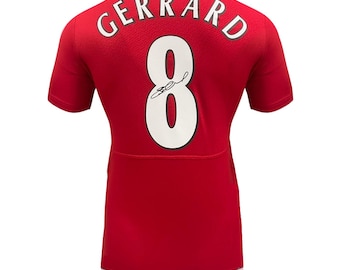 【証明書付き】リバプール2005チャンピオンズリーグ8選手サイン入りユニフォーム Reebok リバプール 05/06 ユニフォーム ホーム 半袖 チャンピオンズ