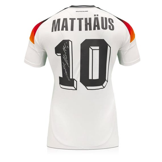 Lothar Matthäus Signed Germany 2024 Football Shirt - Etsy