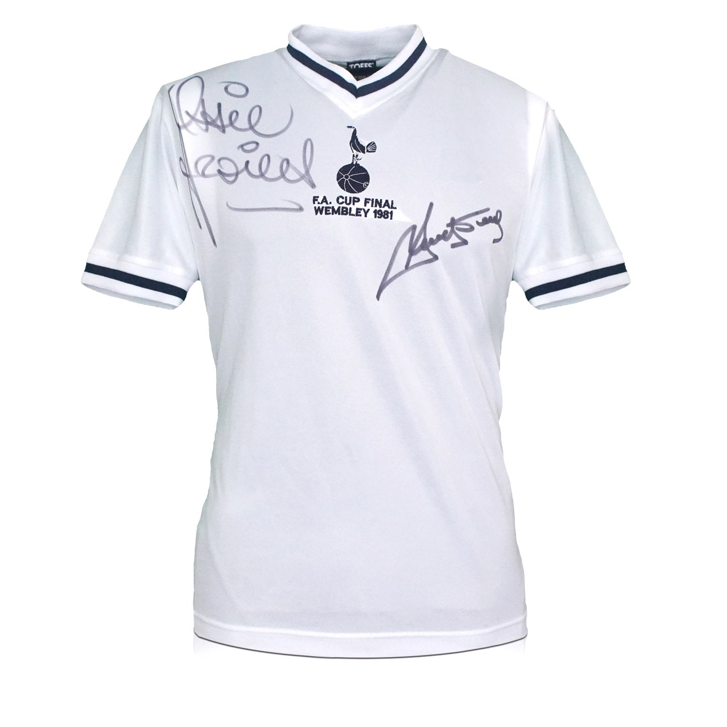 Tottenham Hot Spurs 1984 Uefa Cup Final - Signed Autographed