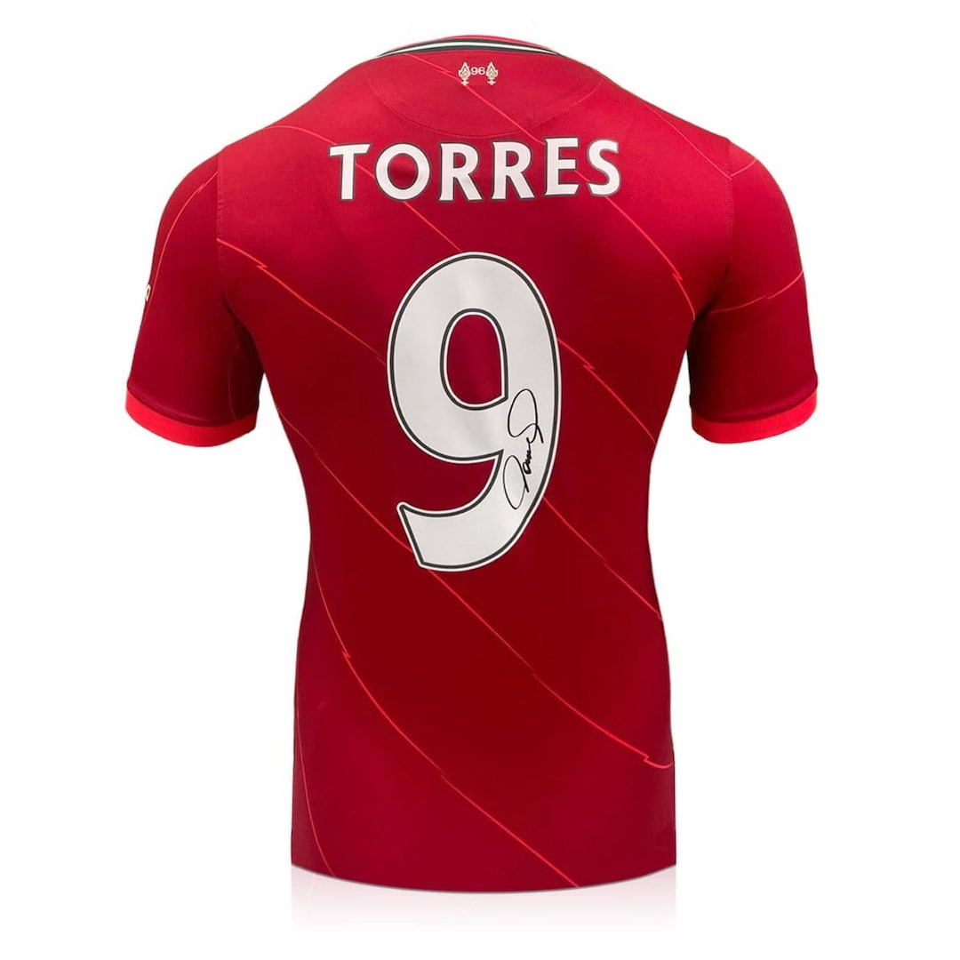 Fernando Torres Signed Liverpool 2021-22 Football Shirt - Etsy