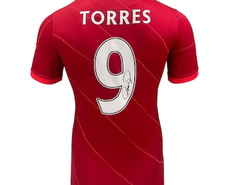 Fernando Torres Signed Liverpool 2021-22 Football Shirt - Etsy