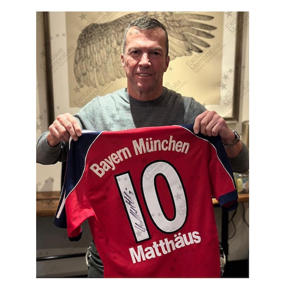 ローター・マテウス サイン入り オリジナル バイエルン ミュンヘン