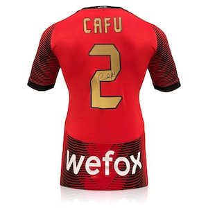 Cafu Signed AC Milan 2023-24 Football Shirt