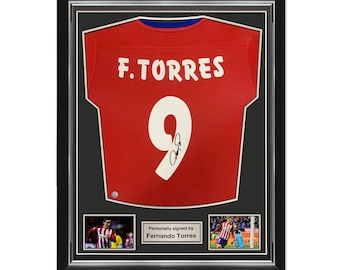 Fernando Torres Signed Atletico Madrid 2015-16 Football Shirt